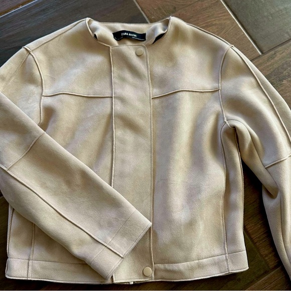 Zara Jackets & Blazers - Zara jacket. Suede fabrics , perfect for Spring and Fall.